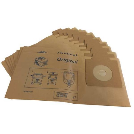 Vacuum Bag, 10 PK MPN:140 6905 020