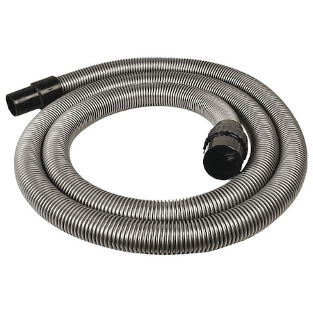 Vacuum Hose, 10 ft L, Gray, Plastic MPN:15805