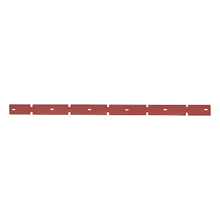 Front Squeegee Blade, Rubber, Red MPN:828VJ7