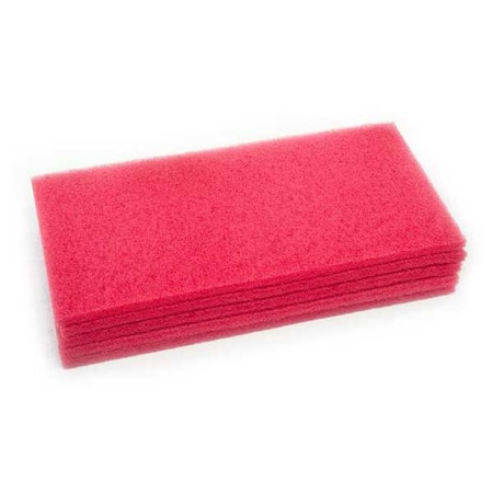 Scrubbing Pad, Red, PK5 MPN:997001