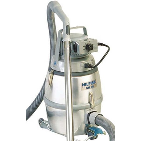 Industrial, Shop Vacuum, 3 1/4 gal, HEPA, 0 to 87 cfm, 1 1/2 hp MPN:L01790129