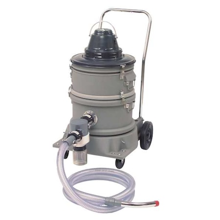Industrial, Critical Area Vacuum, 12 gal, HEPA, 45 cfm, 1 1/4 hp MPN:L01797332