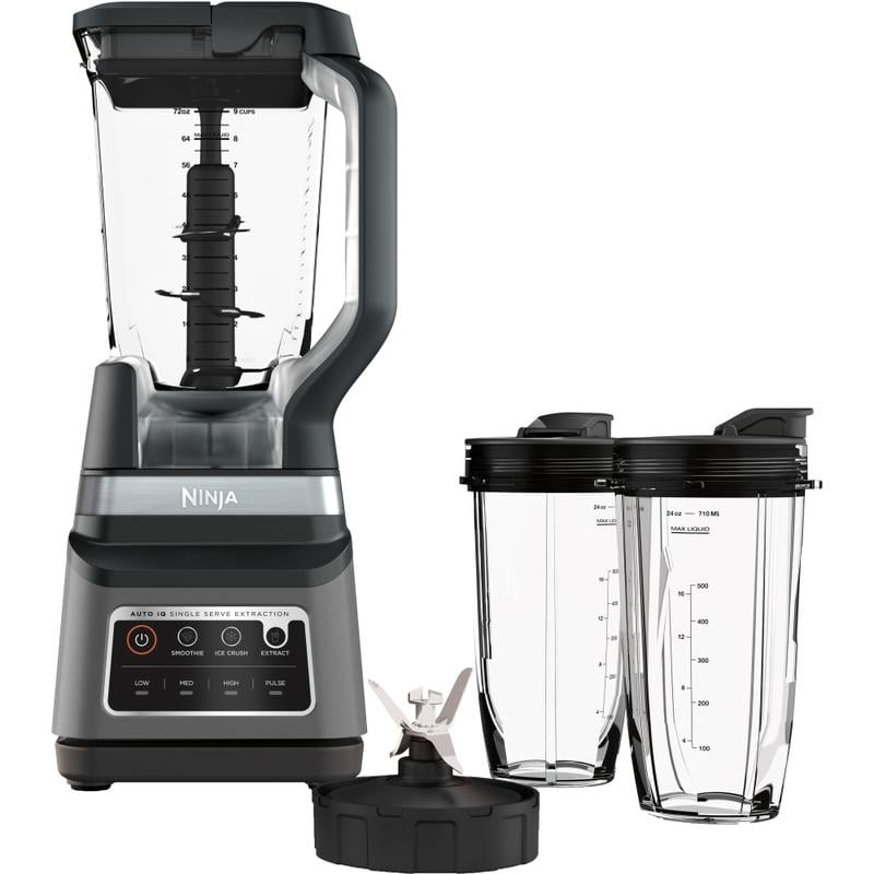Ninja Professional Plus Blender DUO With Auto-iQ, Black/Stainless Steel MPN:BN751