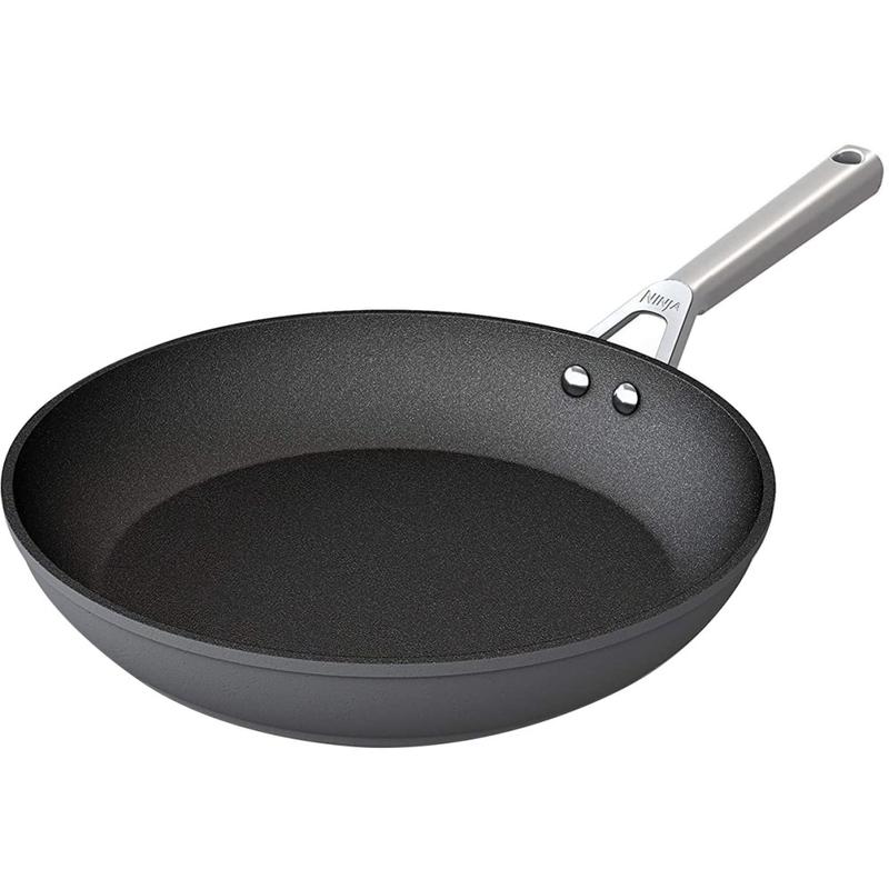 Ninja Foodi Premium NeverStick Fry Pan, 12in, Slate Gray MPN:C30030
