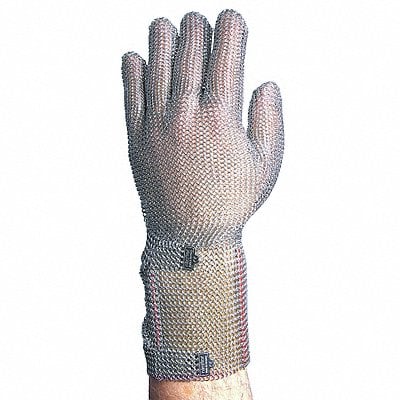 G4017 Chainmail Cut-Resist Glove L/9 Silver MPN:GU-2504/L