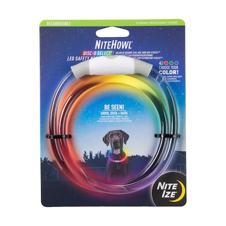 LED Safety Necklace, Rechargeable MPN:NHOR-07S-R3