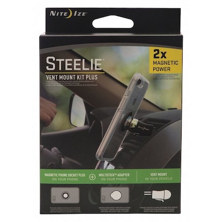 Cell Phone Car Mount Kit, Black MPN:STVKP-01-R8