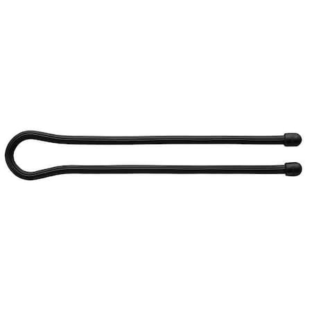 Gear Tie, 18 in L, Variable Max Bundle Dia., Orange, Rubber, Wire, 2 PK MPN:GT18-01-2R3