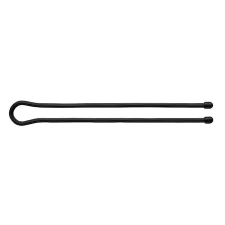 Gear Tie, 24 in L, Variable Max Bundle Dia., Black, Rubber, Wire, 2 PK MPN:GT24-01-2R3