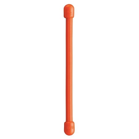 Gear Tie, 3 in L, Variable Max Bundle Dia., Orange, Rubber, Wire, 4 PK MPN:GT3-4PK-31