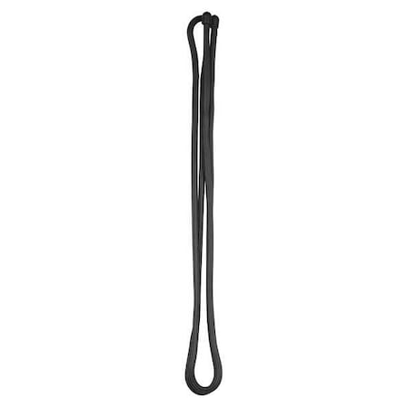 Gear Tie, 64 in L, Variable Max Bundle Dia., Black, Rubber, Wire MPN:GT64-01-R3