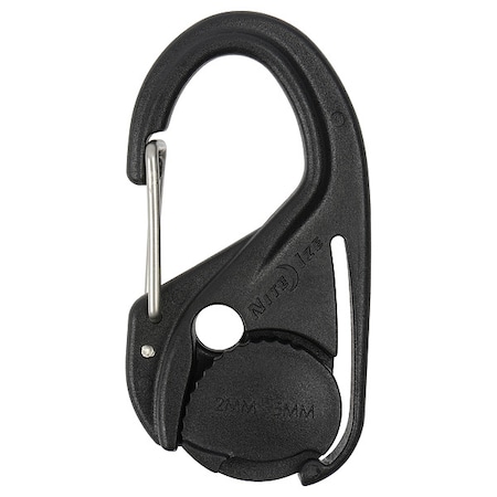 Bungee Cord, Carabiner, 2-3/5 In.L, 6 In.D MPN:NCJ-25-2R3