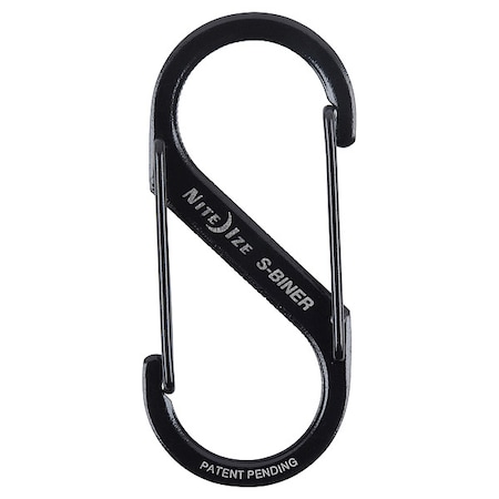 Double Gated Carabiner, 2 In., Black MPN:SB2-03-01