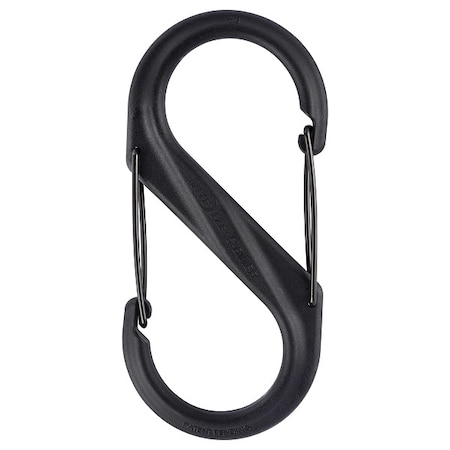 Carabiner Clip, 8 In., Glass Filled Nylon MPN:SBP8-03-01BG