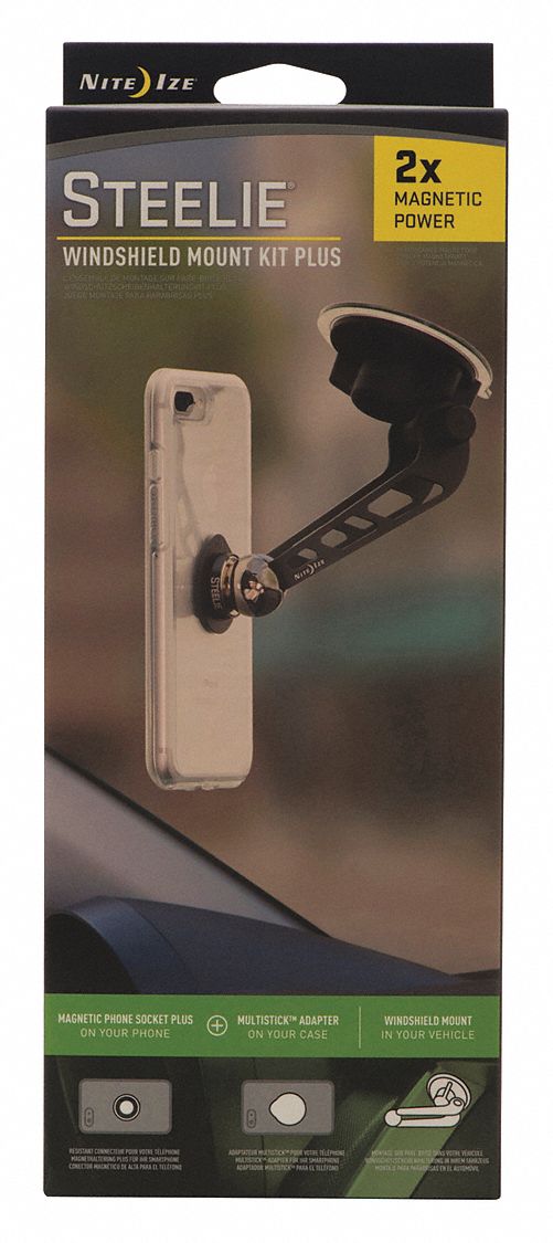 Cell Phone Car Mount Kit Black MPN:STWSKP-01-R8