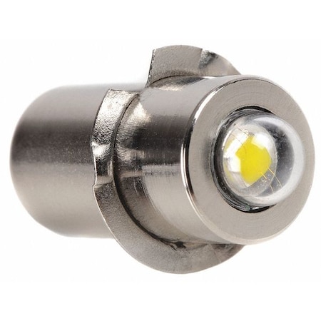 Replacement Flashlight Bulb, LED, 74lms MPN:LRB2-07-PRHP