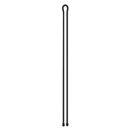 Twist Ties, Rubber, 64 in L, 0.65 in W MPN:GTM64-01-R6