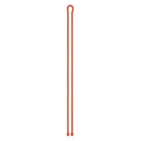 Twist Ties, Rubber, 64 in L, 0.65 in W MPN:GTM64-31-R6