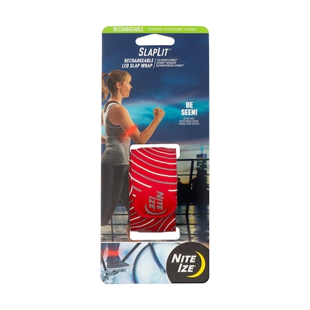 Rechargeable LED Slap Wrap, Red MPN:SLPR-10-R3
