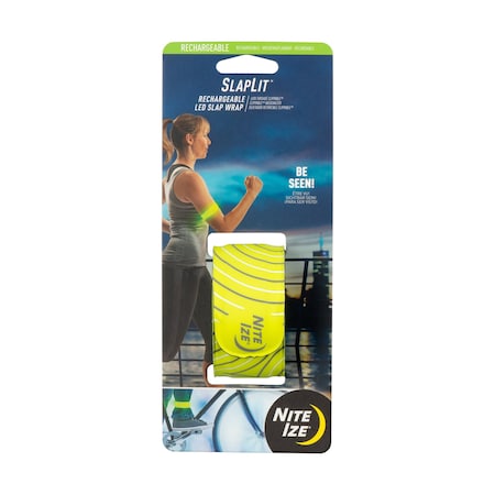 Rechargeable LED Slap Wrap, Neon Yellow MPN:SLPR-33-R3