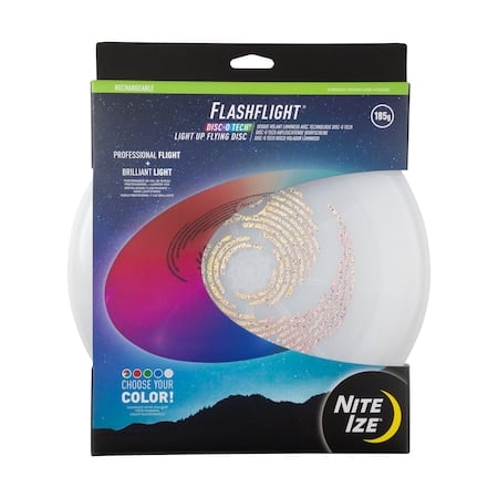 Rechargeable Light Up Flying Disc MPN:FFDR-07S-R8