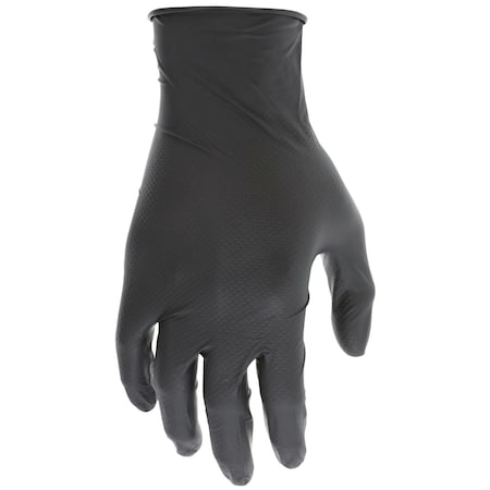 Disposable Gloves, Nitrile, L, 10 PK MPN:6016BL + PBAG10PR