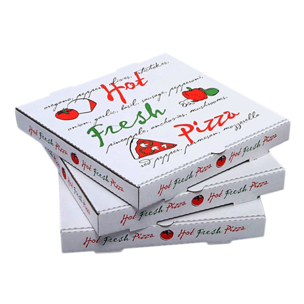 Corrugated Cardboard Pizza Boxes, 15in, Carton Of 50 (Min Order Qty 2) MPN:15PB