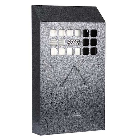 Cigarette Receptacle, Black, 0.5 gal MPN:NBB04