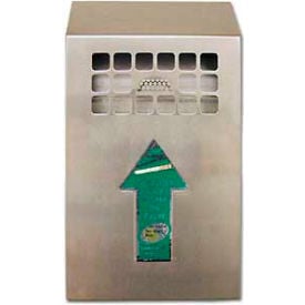 Wall Mount Bin Outdoor Ashtray Stainless Steel NBB01