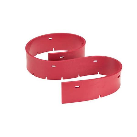 Front Squeegee Blade, 36 3/4 in W, Red MPN:4037523