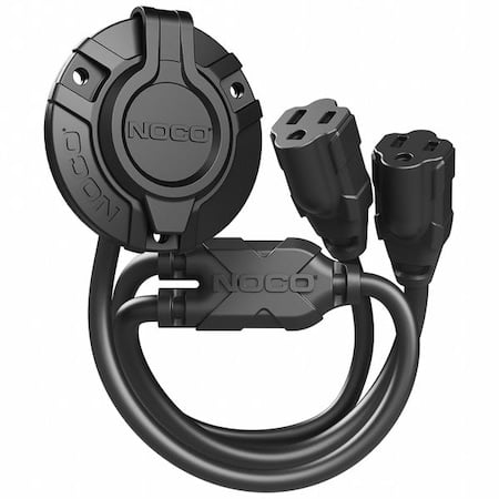 AC Port Plug, 1.5 ft L, Black MPN:GCP2