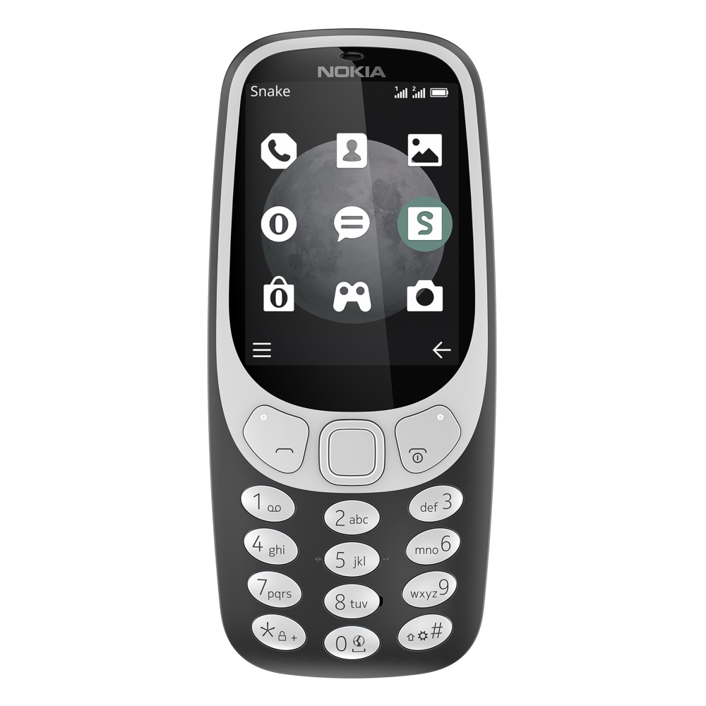 Nokia 3310 TA-1036 Cell Phone, Charcoal MPN:PNN100299
