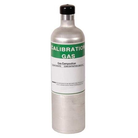 Calibration Gas, Air, Benzene, 29 L, C-10 Connection, +/-10% Accuracy, 500 psi Max. Pressure MPN:F11145PA