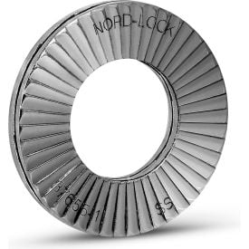 Nord-Lock 1086 Wedge Locking Washer - 316 Stainless Steel - 1/4