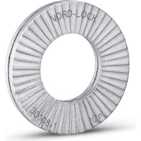 Nord-Lock 1218 Wedge Locking Washer - Carbon Steel - Delta Protekt - M5 (#10) Large O.D.-Pkg of 200 1218