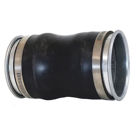 Round Vibration Isolator, 16 in Duct Dia, Galvanized Steel, 20 ga GA, 16