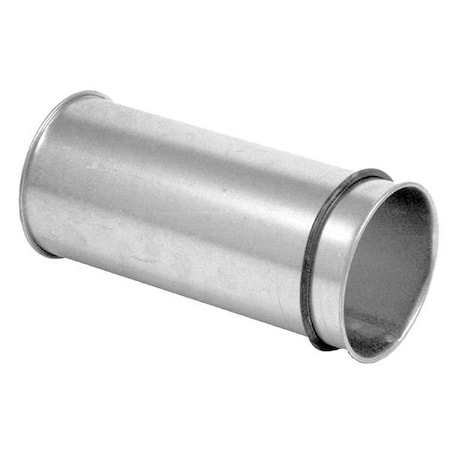 Round Adjustable Nipple, 14 in Duct Dia, Galvanized Steel, 22 ga GA, 14