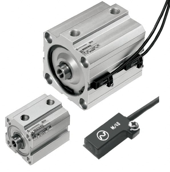 Double Acting Rodless Air Cylinder: 1/2 in Bore, 1/4 in Stroke, 145 psi Max, 10-32 UNF Port MPN:DC/92012/M/.250 Double Acting Rodless Air Cylinder: 1/2 in Bore, 1/4 in Stroke, 145 psi Max, 10-32 UNF Port MPN:DC/92012/M/.250