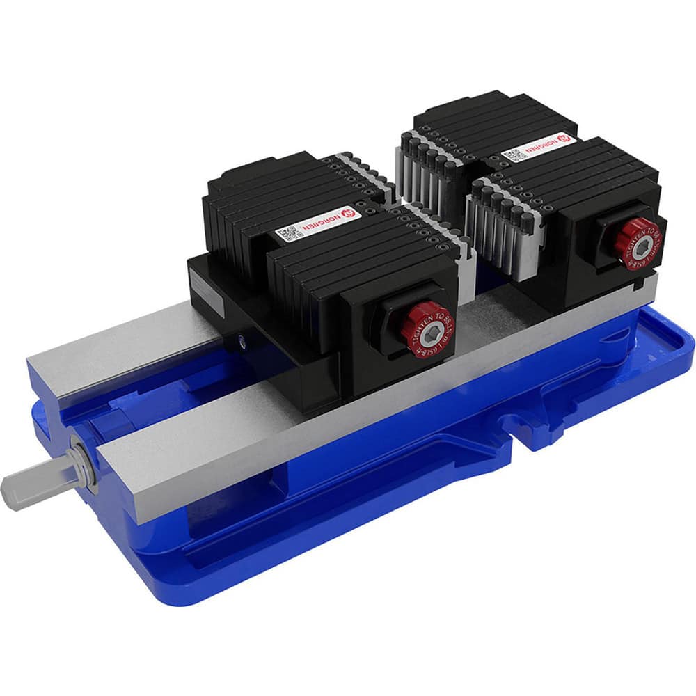CNC Quick-Change Clamping Module: ADAPTIX Single Station Adaptive Vise Jaw System, for Kurt Model D675 MPN:ASJ-KT675-150-N-HST-RO-06