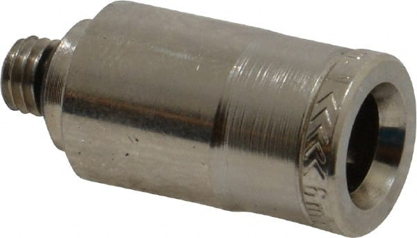 Push-To-Connect Tube to Male & Tube to Male UNF Tube Fitting: Pneumatic Male Adapter, #10-32 Thread MPN:104250610