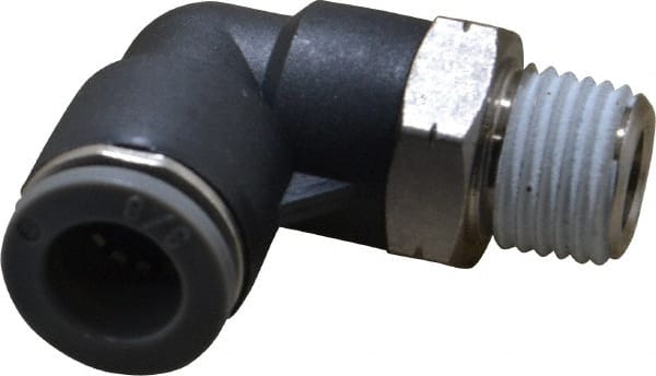 Push-To-Connect Tube to Male & Tube to Male NPT Tube Fitting: 90 ° MPN:C24470628