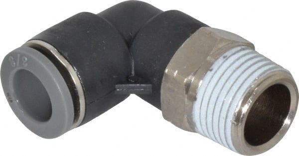 Push-To-Connect Tube to Male & Tube to Male NPT Tube Fitting: 90 ° MPN:C24470638