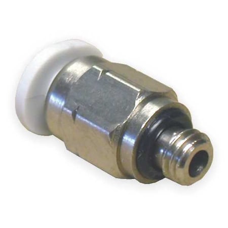 Hex Adapter, 5/32 in Tube Size, Polybutylene, White, 10 PK MPN:M24250210