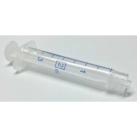 Plastic Syringe, Luer Lock, 2 mL, PK100 MPN:NJ-4606701-02
