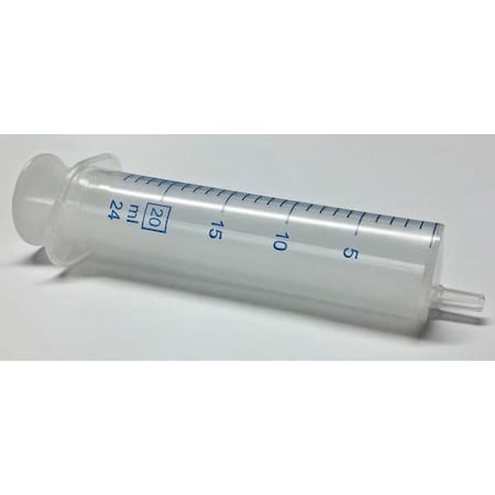 Plastic Syringe, Luer Slip, 20 mL, PK100 MPN:NJ-4606205-02