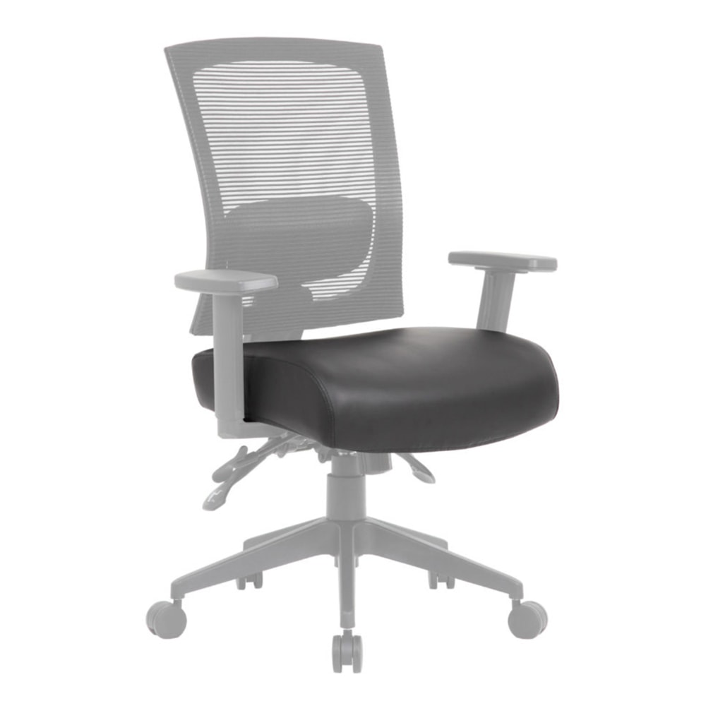 Boss Office Products Seat Cover With Antimicrobial Protection, Black MPN:B6COV21-BK