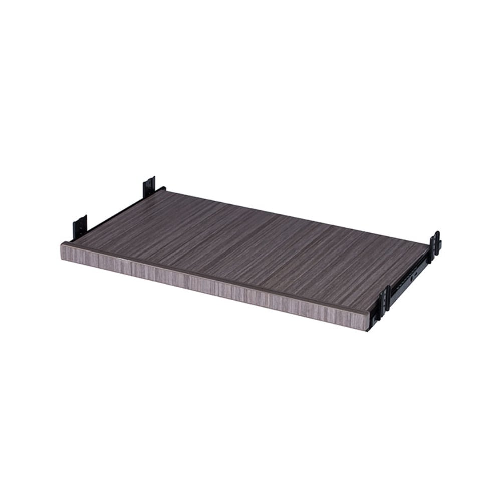 Boss Office Products Keyboard Tray, 1-1/4inH x 23-1/2inW x 14-1/2inD, Driftwood MPN:N200-DW