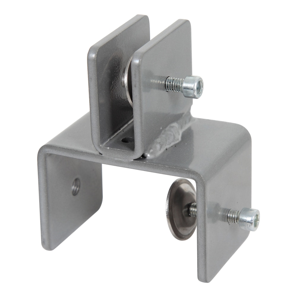 Boss Office Products Plexiglas Panel Cubical Clamps, 5-5/8in x 2-1/4in, Set Of 2 Clamps MPN:NP01
