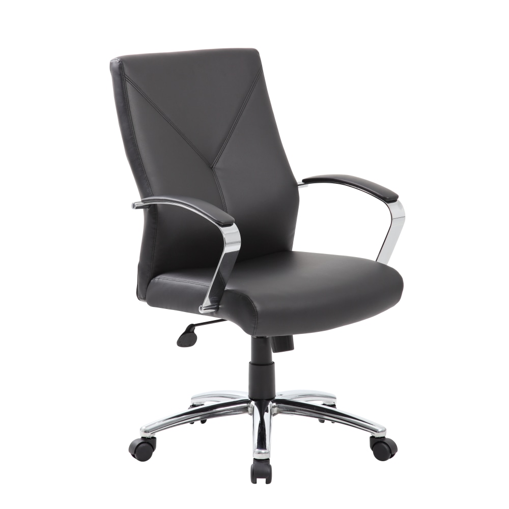 Boss Office Products Ergonomic High-Back Chair, Black MPN:B10101-BK