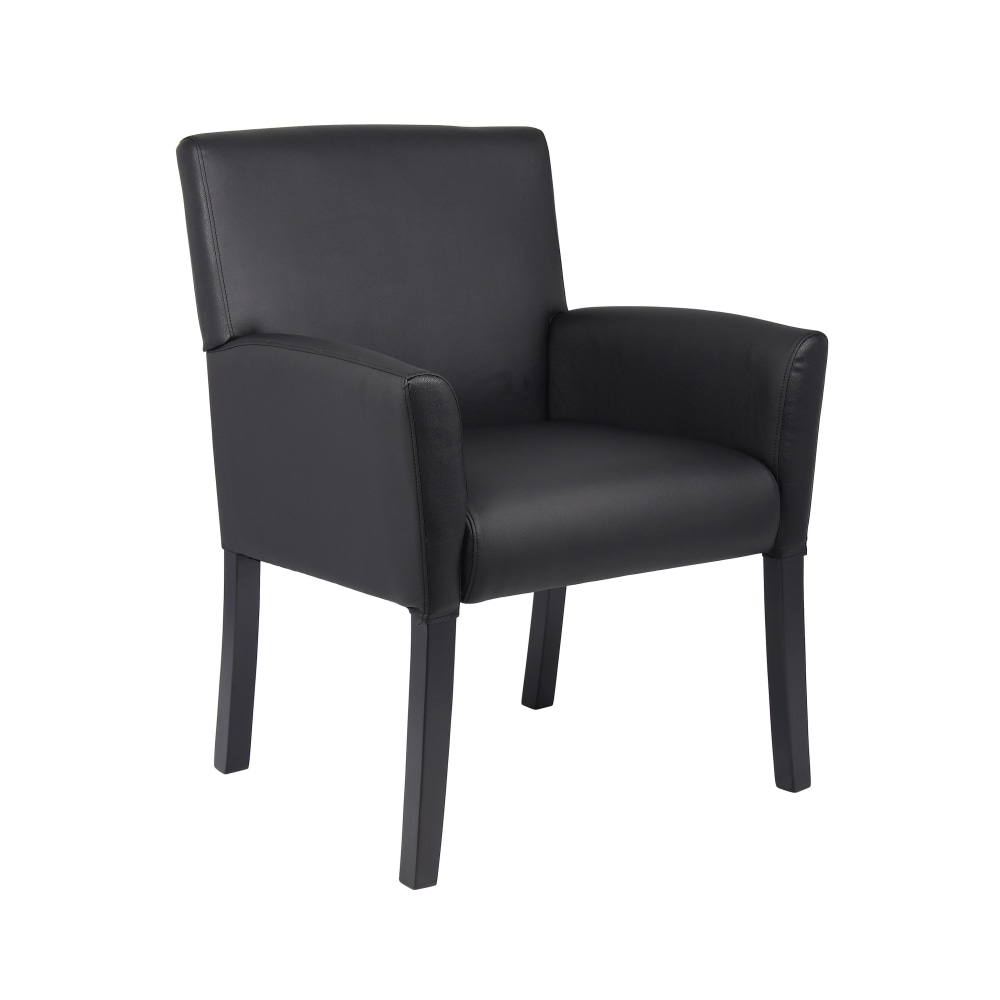 Boss Office Products Box-Arm Chair, Black MPN:B639-BK
